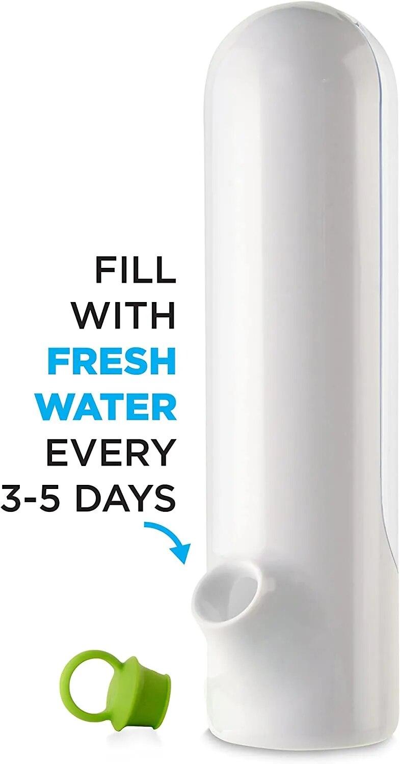 Refrigerator Herb Crisper Saver Pod Container Vegetable Preserving Bottle Keep Herb/Cilantro/Mint/Parsley/Asparagus Fresh Green - Lily Depot