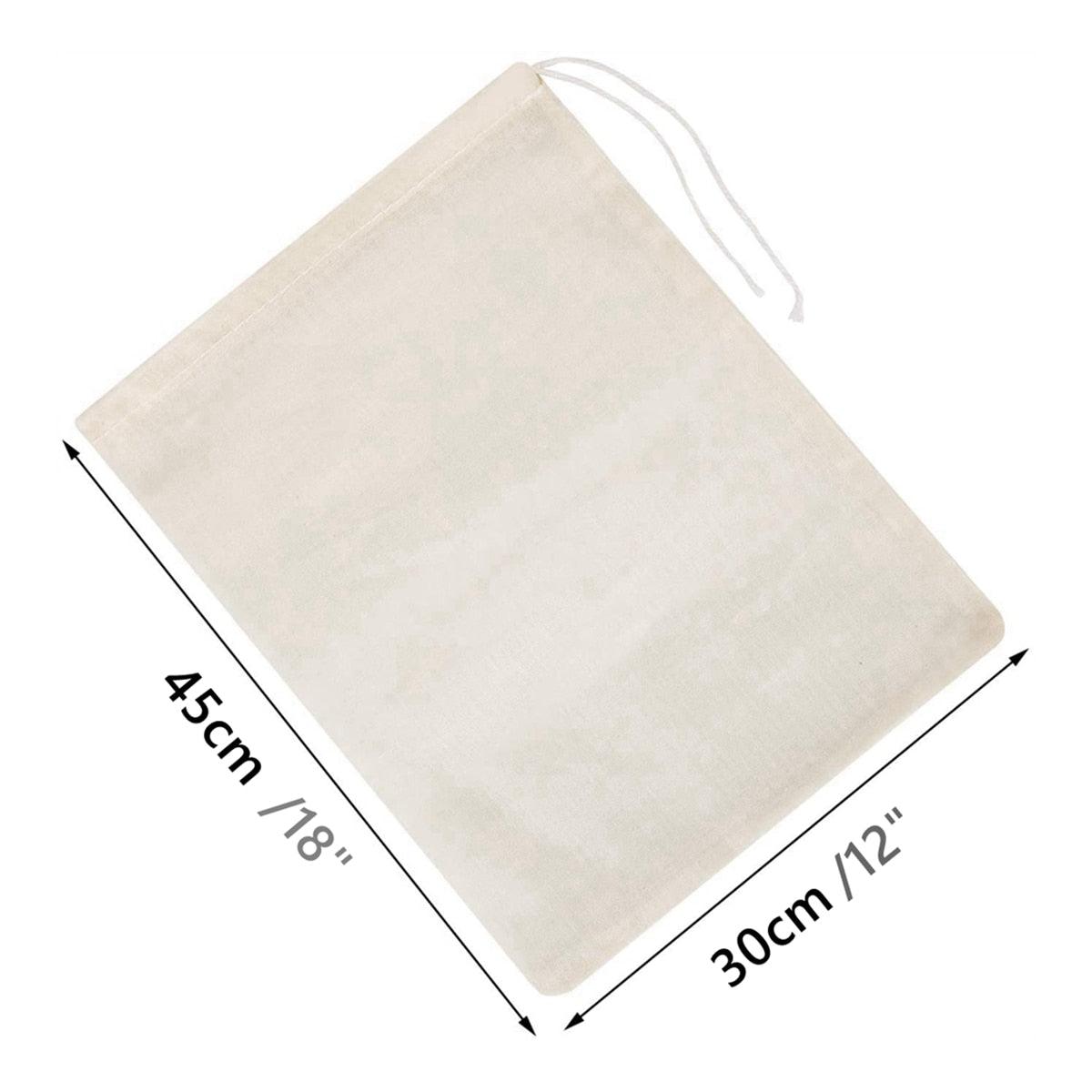 Reusable Cheese Cloth Cheesecloth Bags for Straining Nut Milk Bags Cold Brew Bags Tea Yogurt Coffee Filter Strainers Bag - Lily Depot