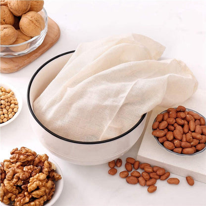 Reusable Cheese Cloth Cheesecloth Bags for Straining Nut Milk Bags Cold Brew Bags Tea Yogurt Coffee Filter Strainers Bag - Lily Depot