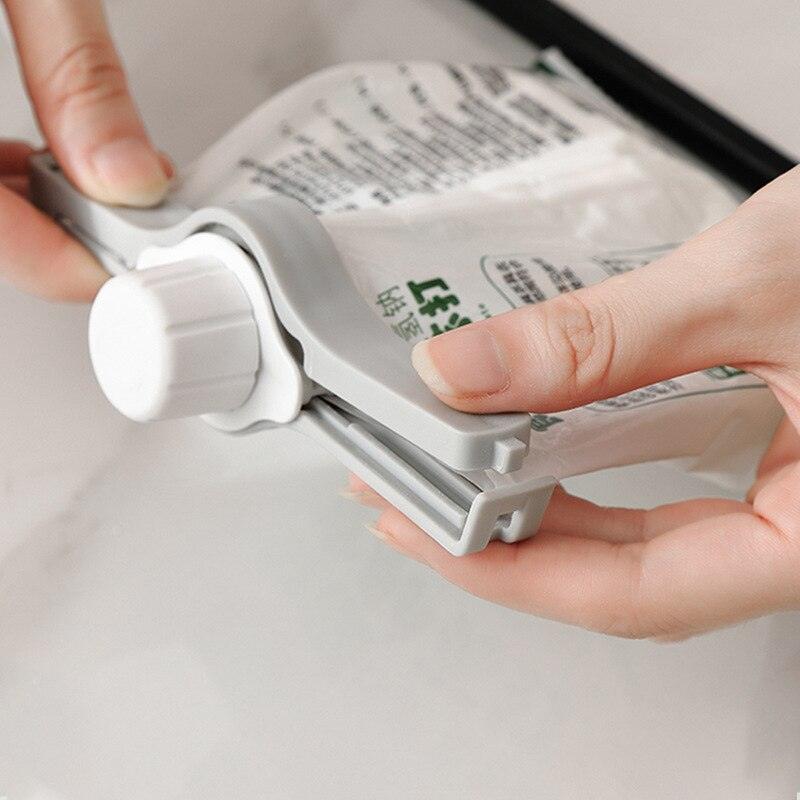 Seal Clamp Coffee Package Storage Clip With Lid Kitchen Accessories Food Fresh Tools Seasoning Sealing Clip Condiment Snack Bag - Lily Depot