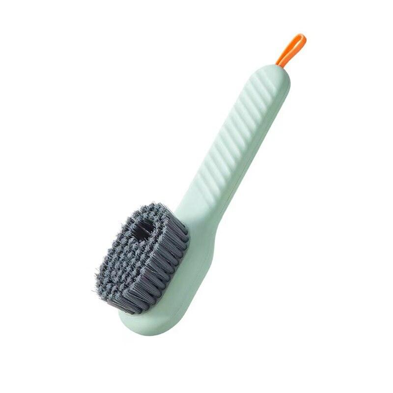 Shoe Brush Automatic Liquid Discharge Deep Cleaning Soft Bristles Household Laundry Cleaning Brush for Daily Use - Lily Depot