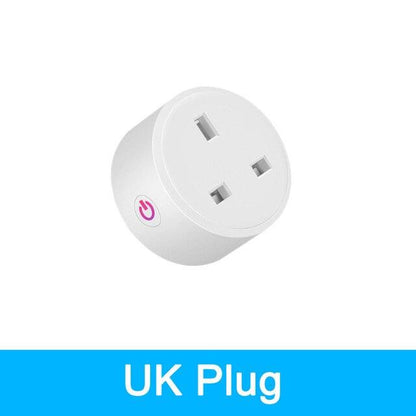 WiFi Smart Plug EU US UK Adaptor Remote Voice Control Power Energy Monitor Outlet Timer Socket for Alexa Google Home - Lily Depot