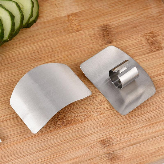 Stainless Steel Finger Guard Finger Hand Cut Hand Protector Knife Cut Finger Protection Tool Kitchen Cooking Knives Accessories - Lily Depot