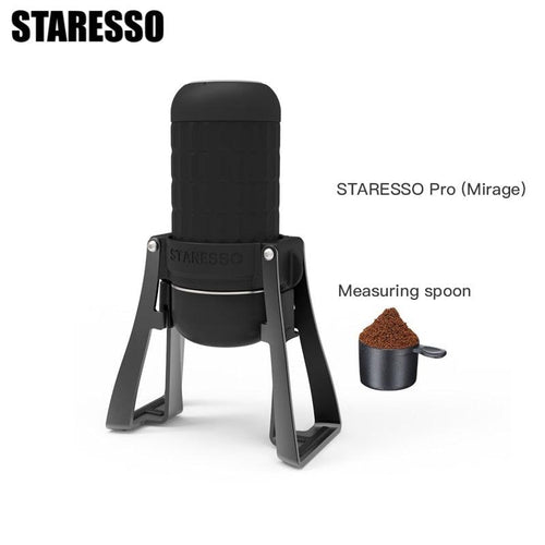 STARESSO Mirage SP300 PLUS Portable Espresso Maker Manual Coffee Maker 180ml Coffee Pot Quick Brew Double Shots Creamy Espresso - Lily Depot