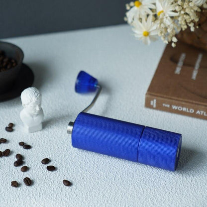 TIMEMORE Chestnut C2 Upgrade Portable Coffee Grinder Jewelry Blue Manual Grinder Hand Mill With Double Bearing Positioning - Lily Depot