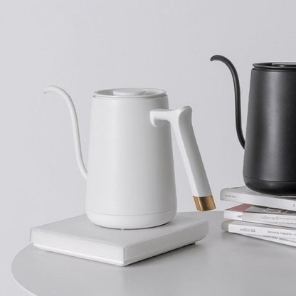 TIMEMORE Fish Pour Over Kettle 600ml / 800ml Gooseneck Variable Kettle Temperature Control Hand Brew Coffee Pot - Lily Depot