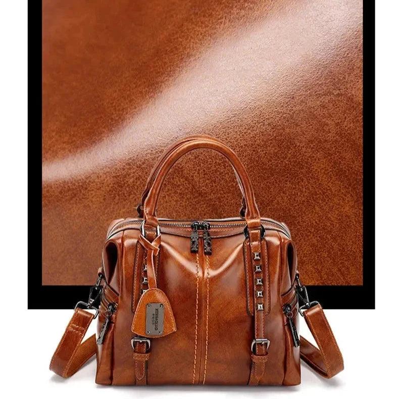 Tasche aus Echtleder - Lia