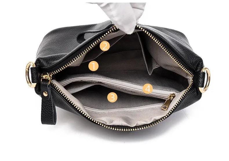 Tasche aus Echtleder - Tatiana
