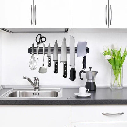 Walfos High Quality Magnetic Knife Holder Wall Mount Black ABS Placstic Block Magnet Knife Holder For Metal Knife - Lily Depot