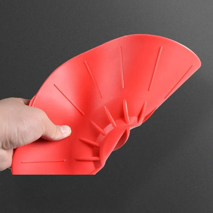 WALFOS Set of 5 Silicone Microwave Bowl Cover Cooking Pot Pan Lid Cover-Silicone Food Wrap Cooking Tools Kitchen Utensil - Lily Depot