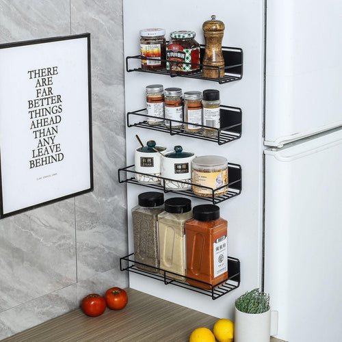 Magnetic Style Storage Organizer Kitchen Cabinet Storage Adsorbable Refrigerator Dish Drainer Useful Things for Kitchen Fridge - Lily Depot
