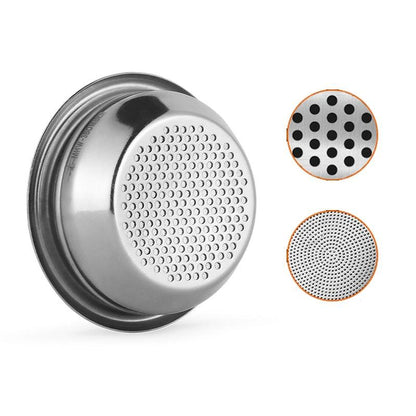 MHW-3BOMBER Espresso Coffee Filter Basket 18/20/22g Cup Double Layer Filters Compatible with 58mm Portafilter Home Barista - Lily Depot